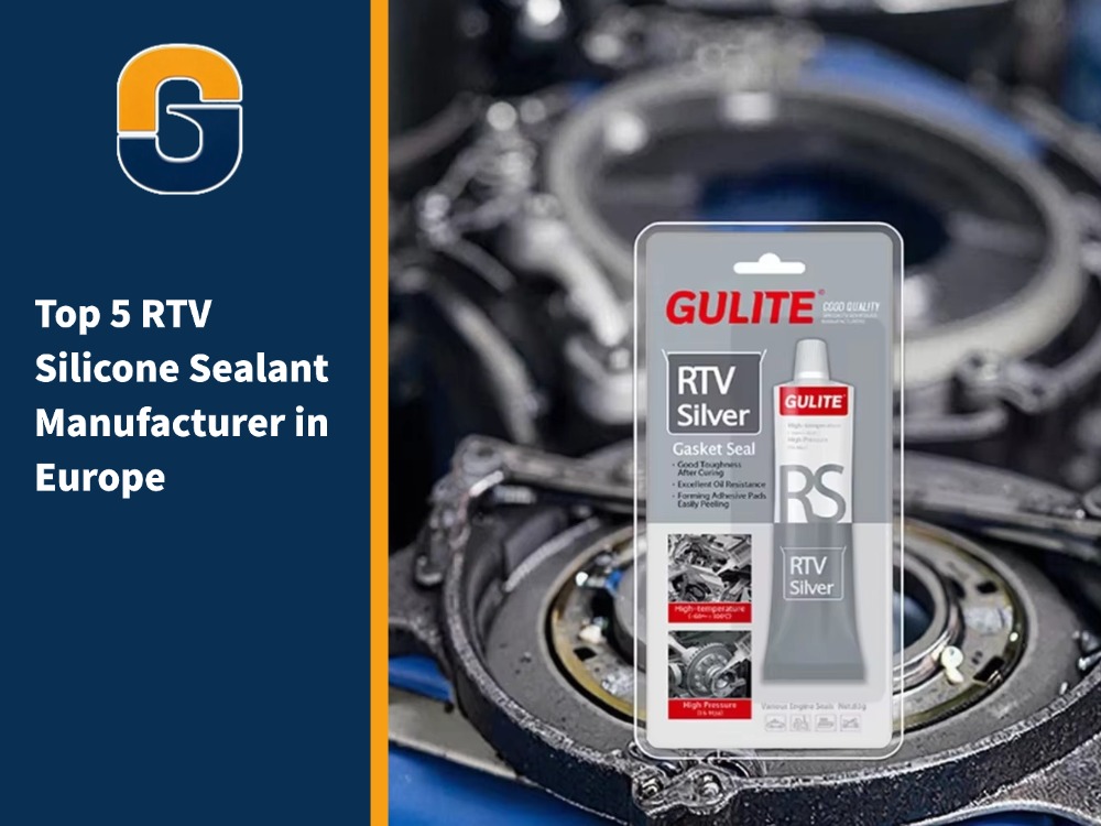 Les 5 principaux fabricants de mastic silicone RTV en Europe