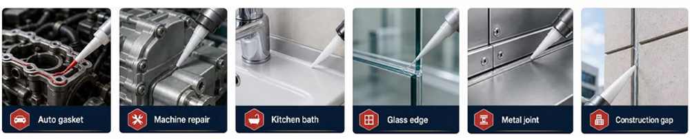Jingu RTV Silicone Sealant Critical Applications