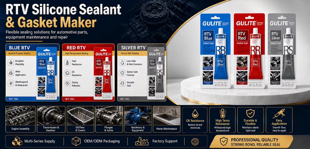 RTV Silicone Sealant Manufacturer Core Competencies