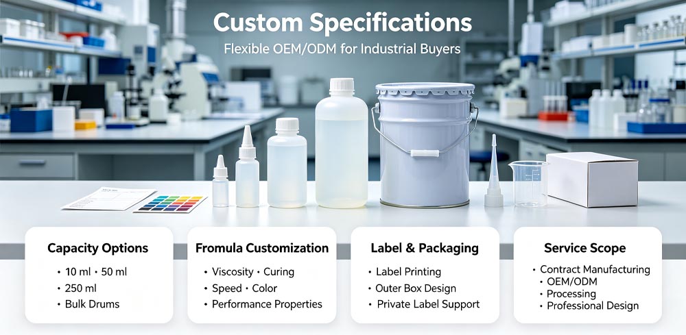 Threadlocker Manufacturer OEM Labeling Customization