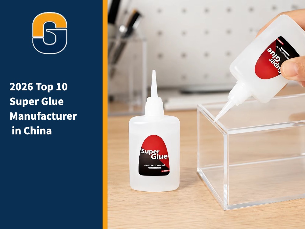 Classement 2026 des 10 meilleurs fabricants de super-colle en Chine