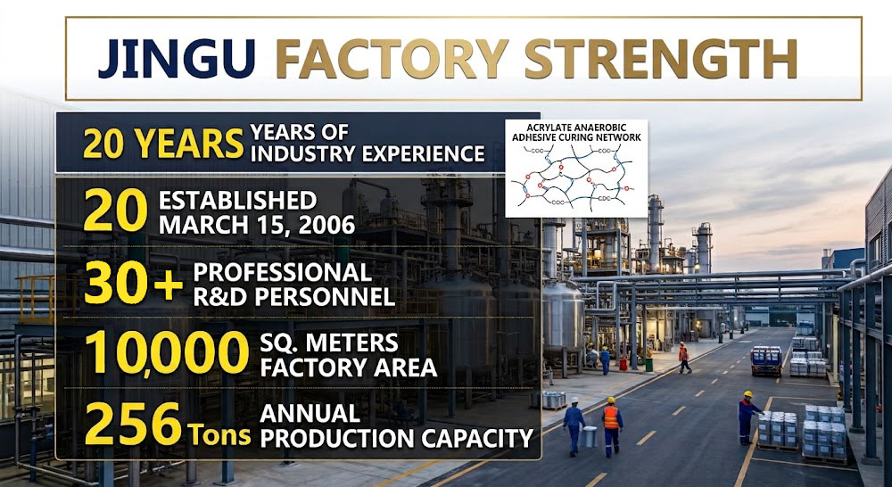 Anaerobic Adhesive Manufacturer Factory Strength