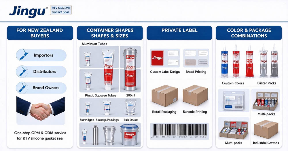 RTV Silicone Sealant Manufacturer OEM Customization