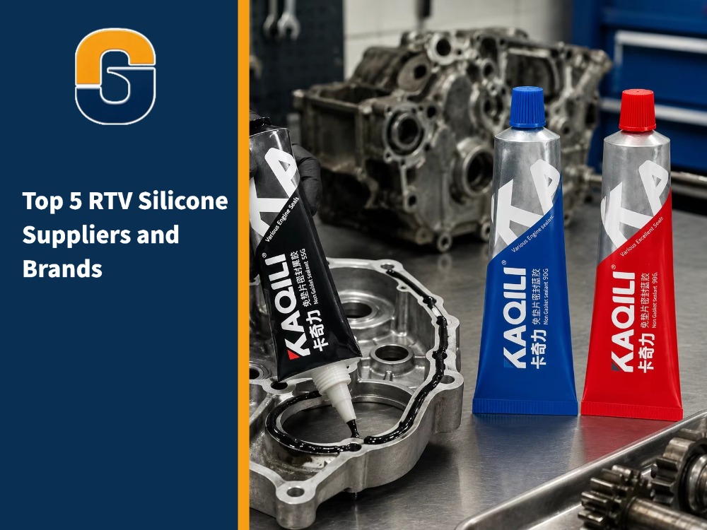 Les 5 principaux fournisseurs et marques de silicone RTV