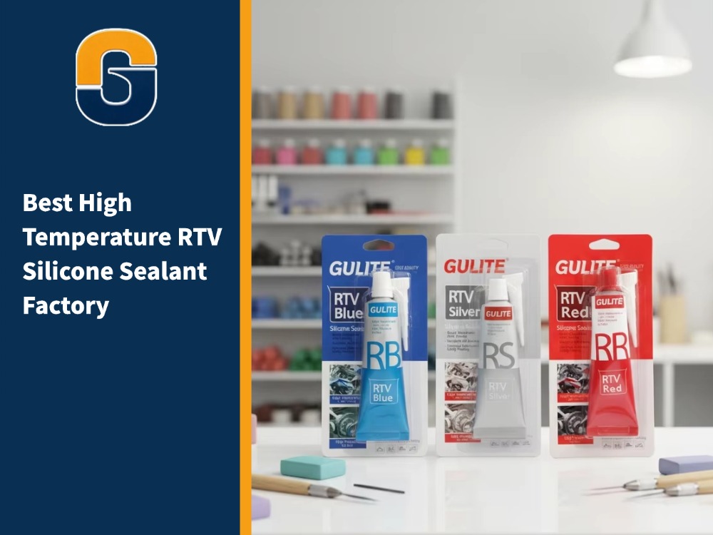 Meilleure usine de mastic silicone RTV haute température
